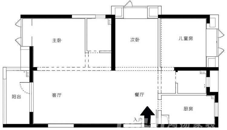 2022年房子怎麽91视频香蕉视频下载好看，91香蕉短视频家裝三居室“雅致灰調”91视频香蕉视频下载案例分享